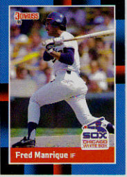 1988 Donruss Baseball Cards    493     Fred Manrique